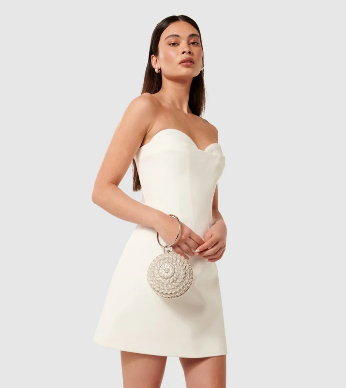 PANDORA Pearl Round Clutch